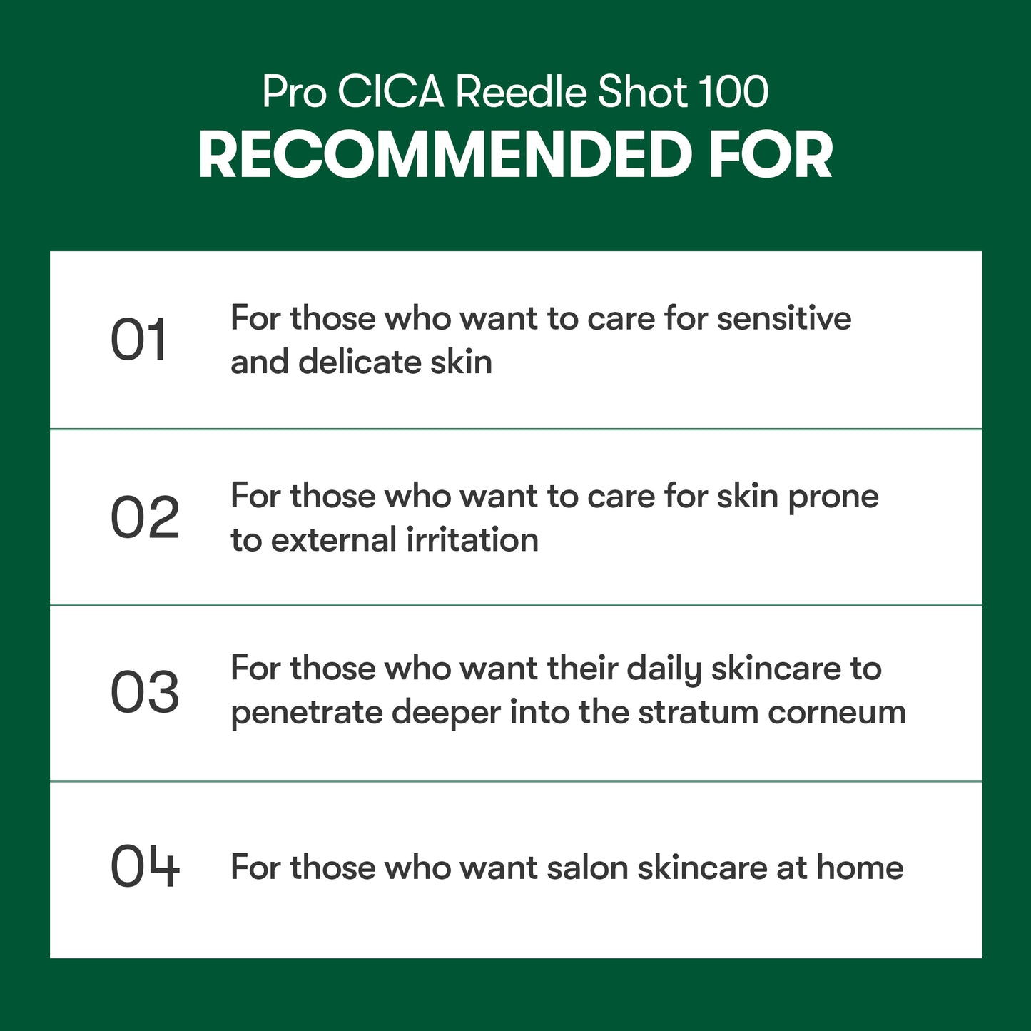 PRO-CICA 100 REEDLE SHOT STICK POUCH