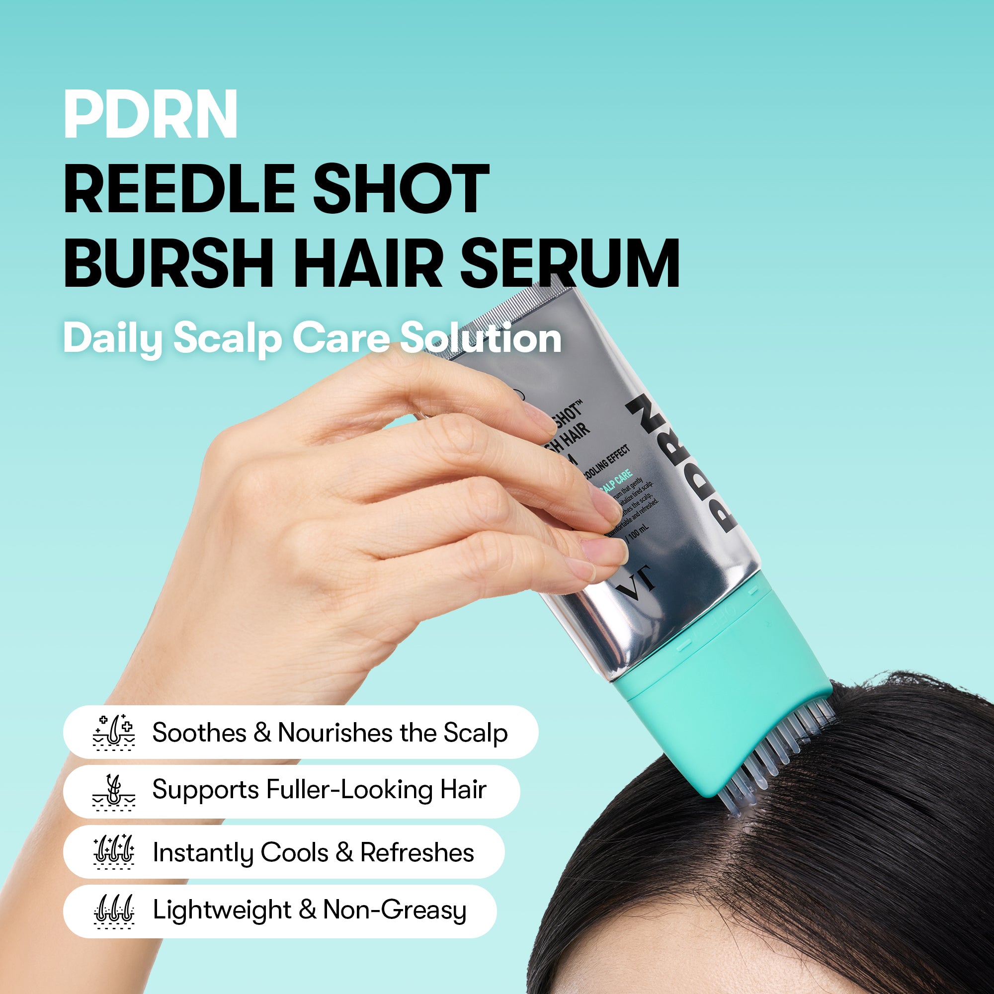 PDRN Reedle Shot Brush Hair Serum – VT Cosmetics official