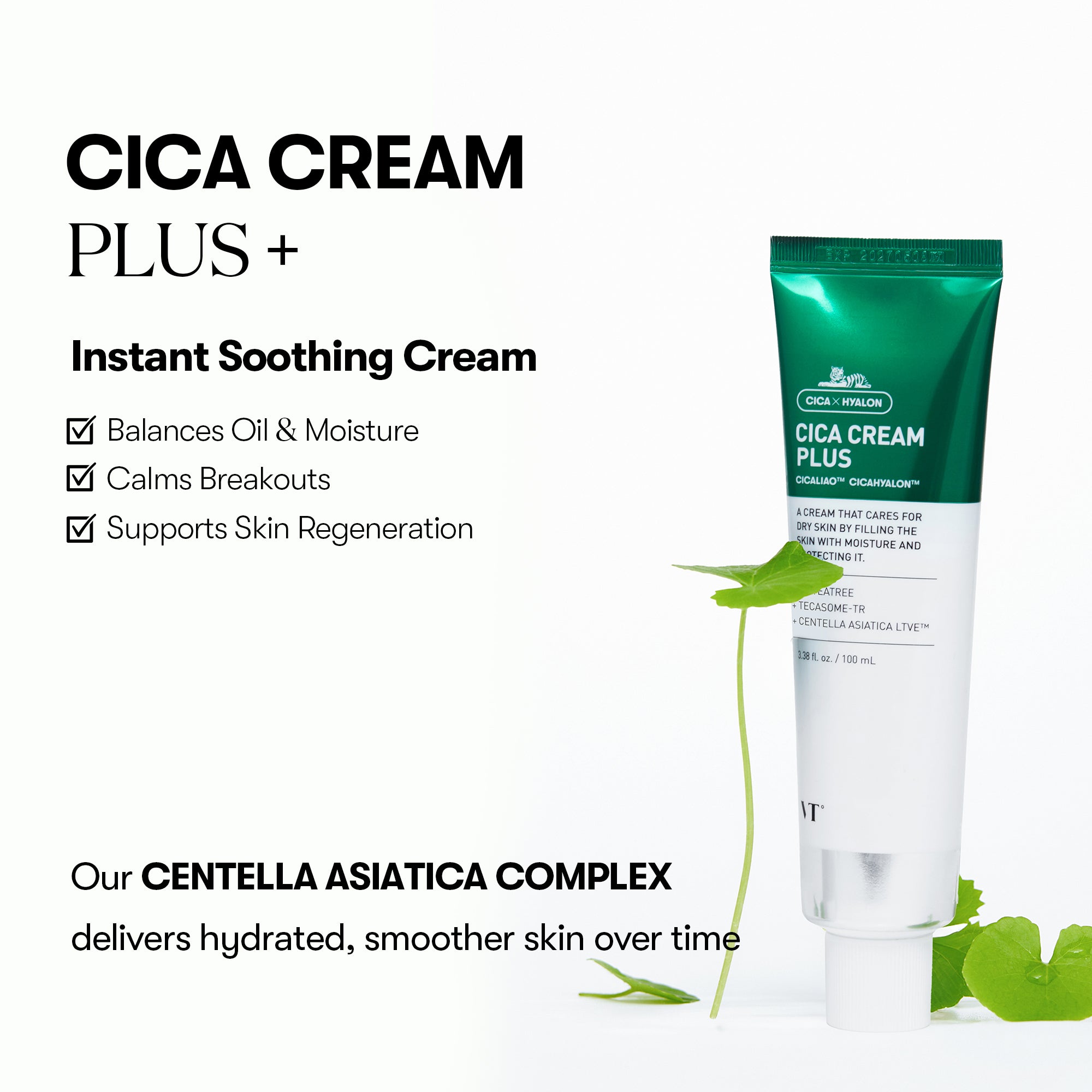 Cica Cream Plus 100 – VT Cosmetics official