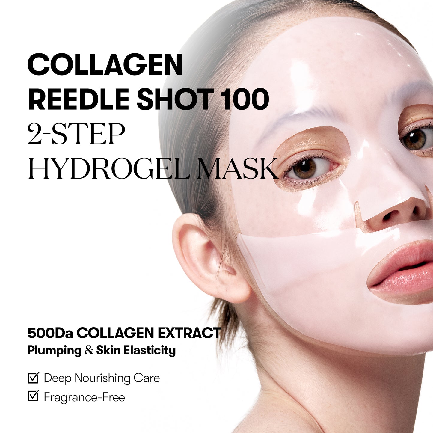 Collagen Reedle Shot 100 2 Step Hydrogel Mask 4ea