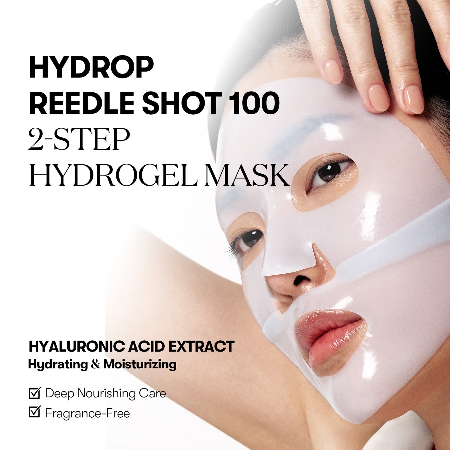 Hydrop Reedle Shot 100 2 Step Hydrogel Mask 4ea