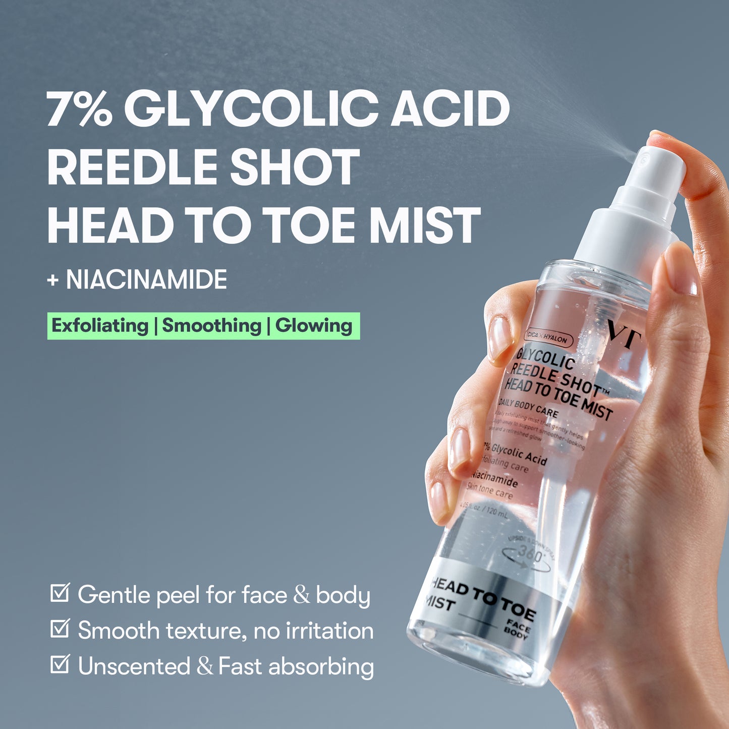 Glycolic Reedle Shot Head To Toe Mist