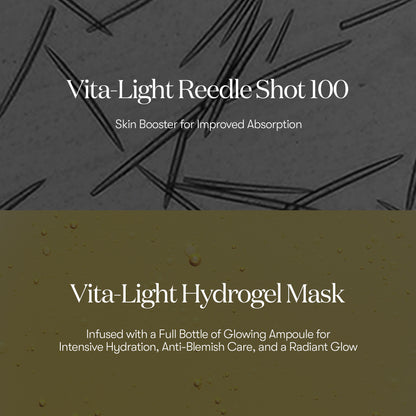 Vita-Light Reedle Shot 100 2 Step Hydrogel Mask 4ea