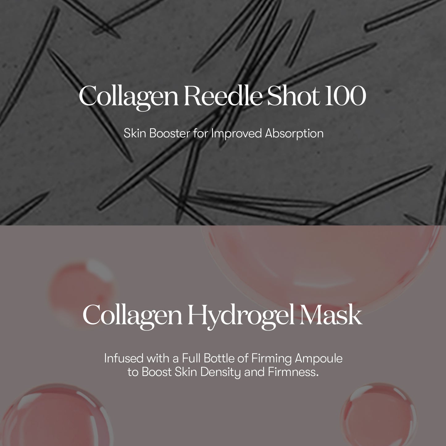 Collagen Reedle Shot 100 2 Step Hydrogel Mask 4ea