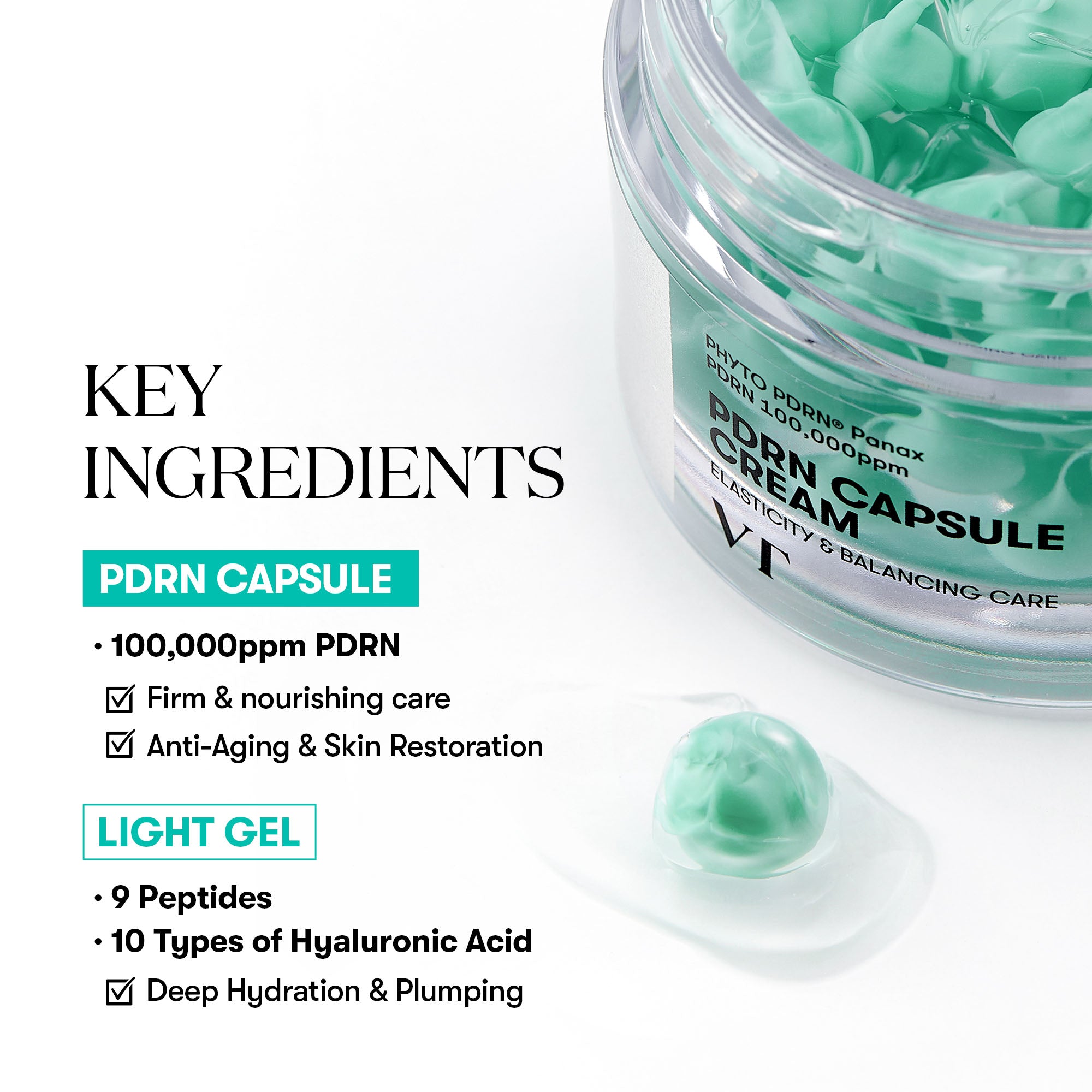 PDRN HYALURONIC CAPSULE CREAM 100 – VT Cosmetics official