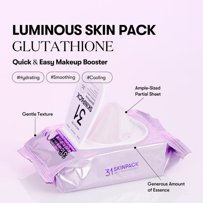 vt glutathione Glow Cleansing Oil Simply lay onto anywhere needs mask treatment benefits VT Glutathione Luminous 31 Skin