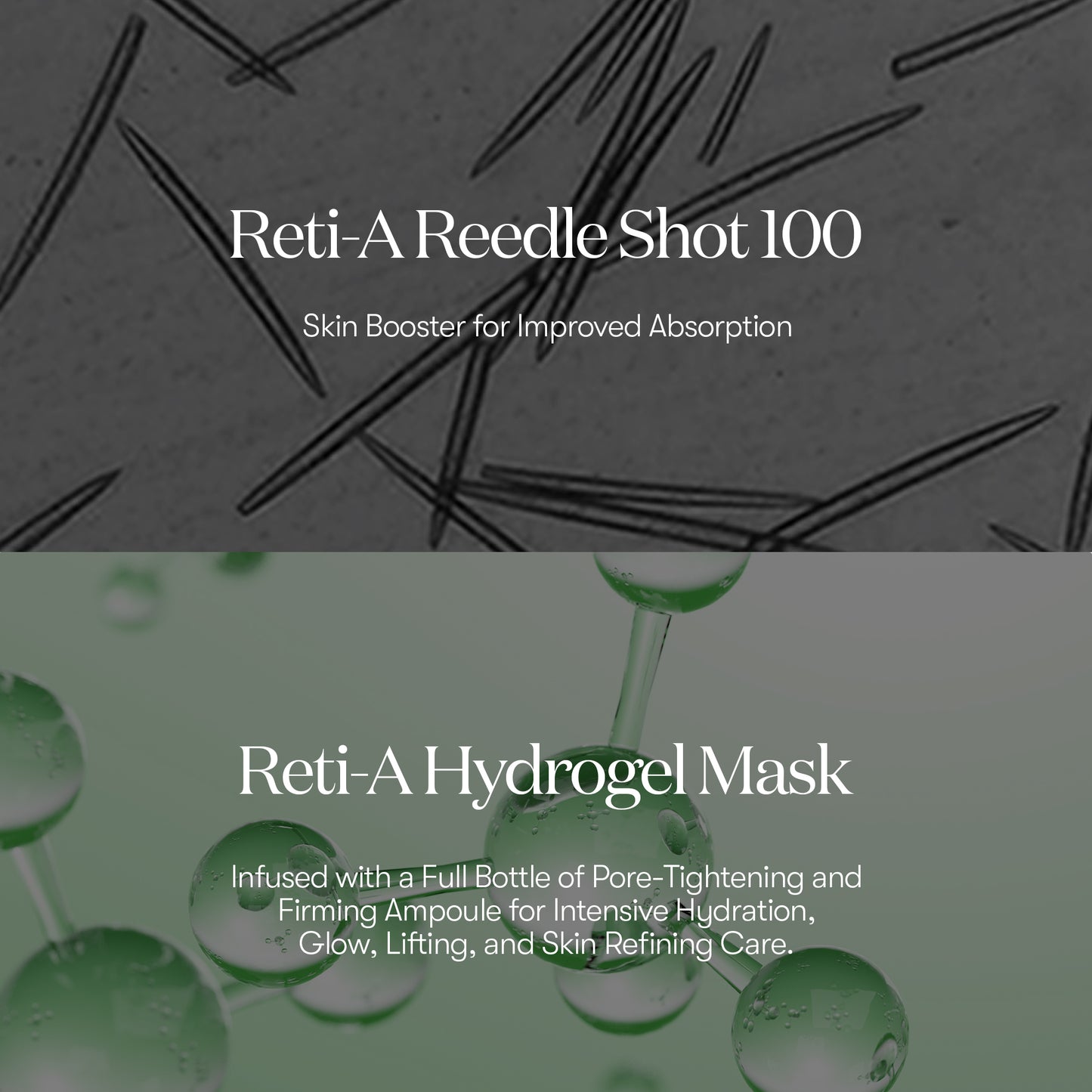 Reti-A Reedle Shot 100 2 Step Hydrogel Mask 4ea