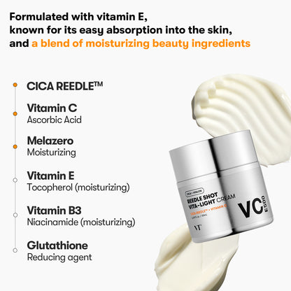 Reedle Shot Vita-Light Cream VT Cosmetics official Reedle Shot Vita-Light Cream VT Cosmetics official