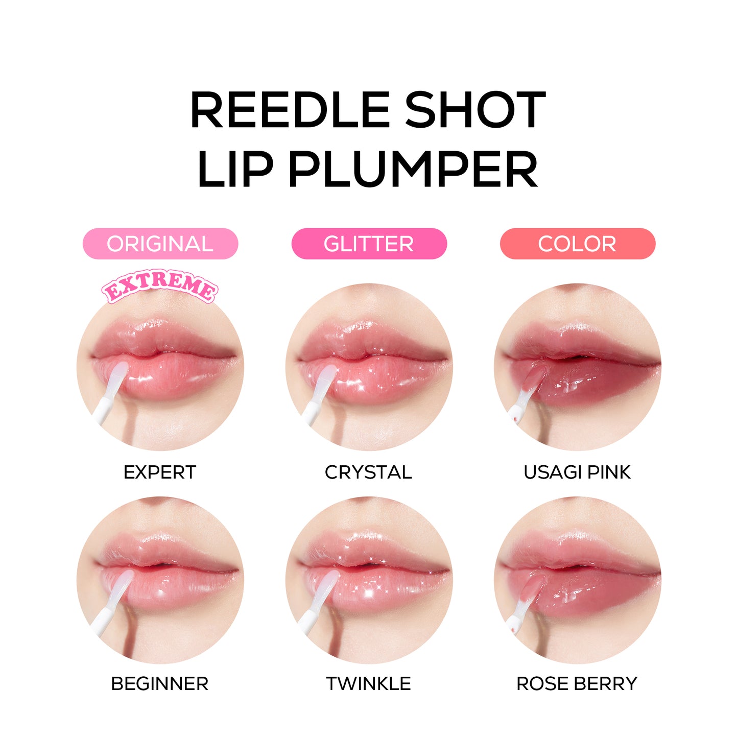 Reedle Shot Lip Plumper Crystal