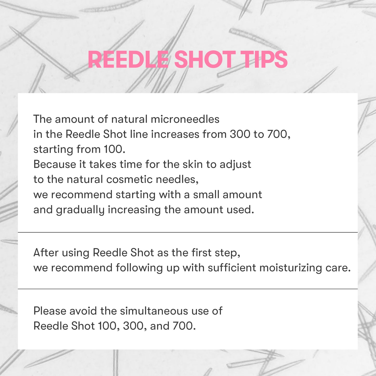 Collagen reedle shot 100