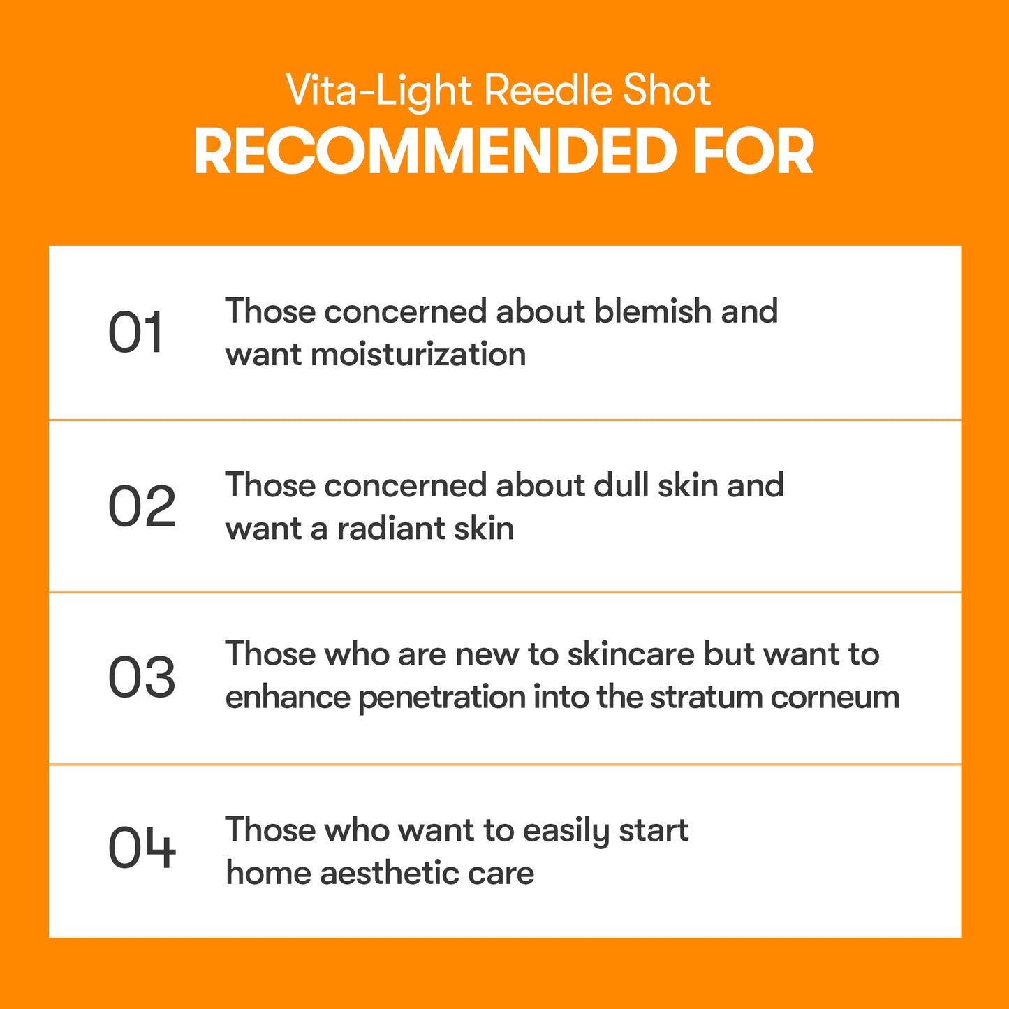 Vita-light reedle shot 100