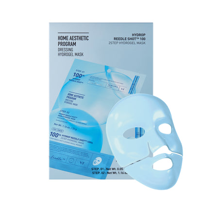 Hydrop Reedle Shot 100 2 Step Hydrogel Mask 4ea