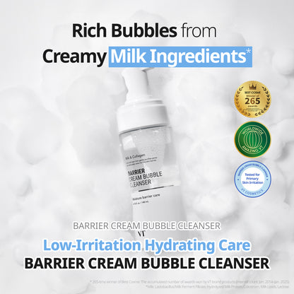 Barrier Cream Bubble Cleanser