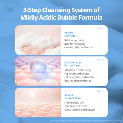 Barrier Cream Bubble Cleanser