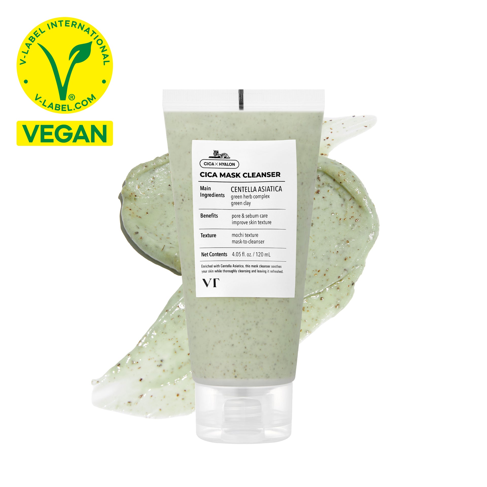 VT Cica Mask Cleanser — isolated product cutout